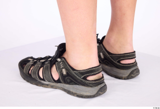 Dash black sandal with multiple straps casual foot shoes 0004.jpg